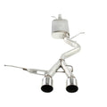 aFe cat-back exhaust detail