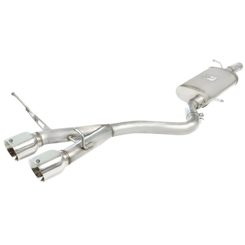 aFe polished cat-back exhaust