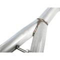 aFe cat-back exhaust installed view