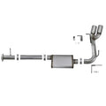 aFe cat-back exhaust detail