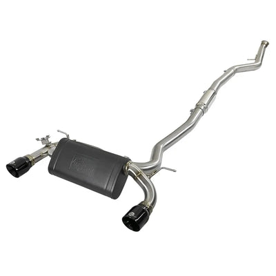 aFe black cat-back exhaust
