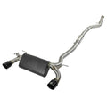 aFe black cat-back exhaust