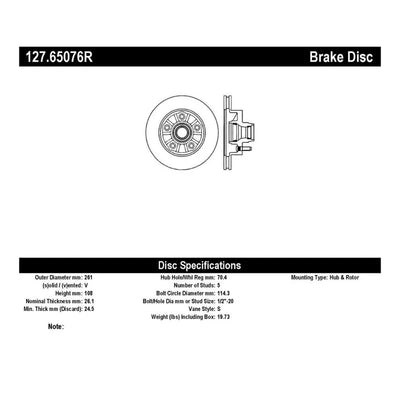 Stoptech auto part