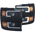 ANZO headlights close-up