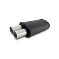 Vibrant black muffler
