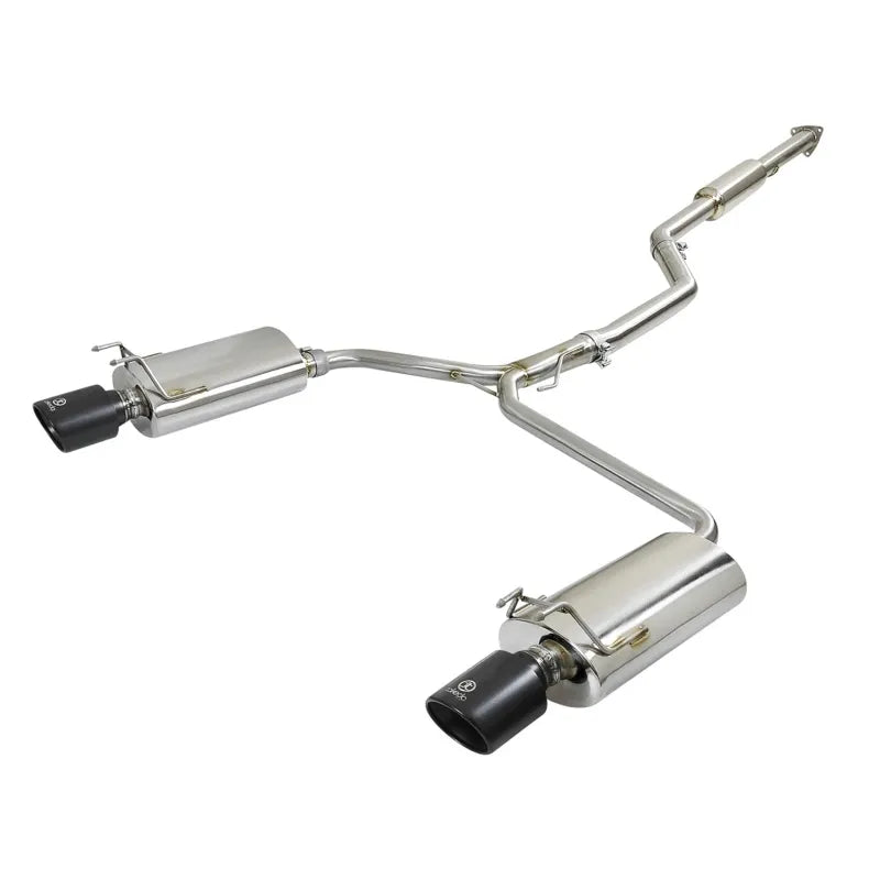 aFe black cat-back exhaust