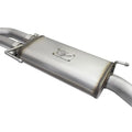 aFe cat-back exhaust detail