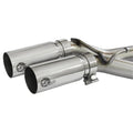 aFe cat-back exhaust close-up