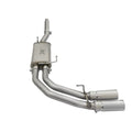 aFe cat-back exhaust close-up