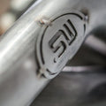 Stainless Works headers installed view