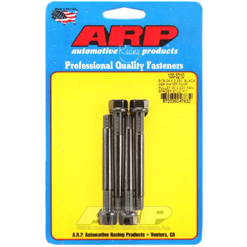 ARP black spacers