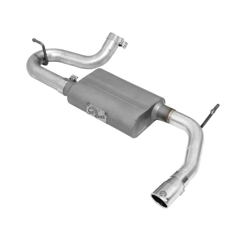 aFe polished axle-back exhaust