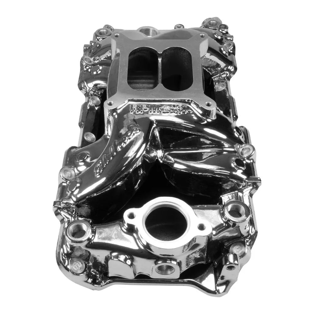 Edelbrock chrome intake system