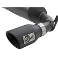 aFe axle-back exhaust close-up