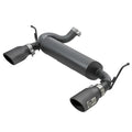 aFe black axle-back exhaust