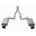 aFe exhaust installed view