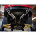 aFe axle-back exhaust detail