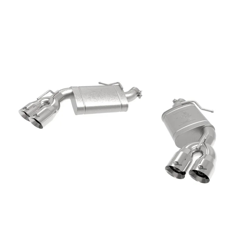 aFe polished axle-back exhaust