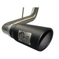 aFe cat-back exhaust installed view