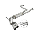 aFe polished cat-back exhaust