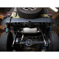 aFe axle-back exhaust close-up