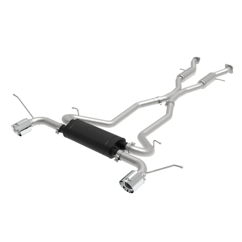 aFe polished cat-back exhaust