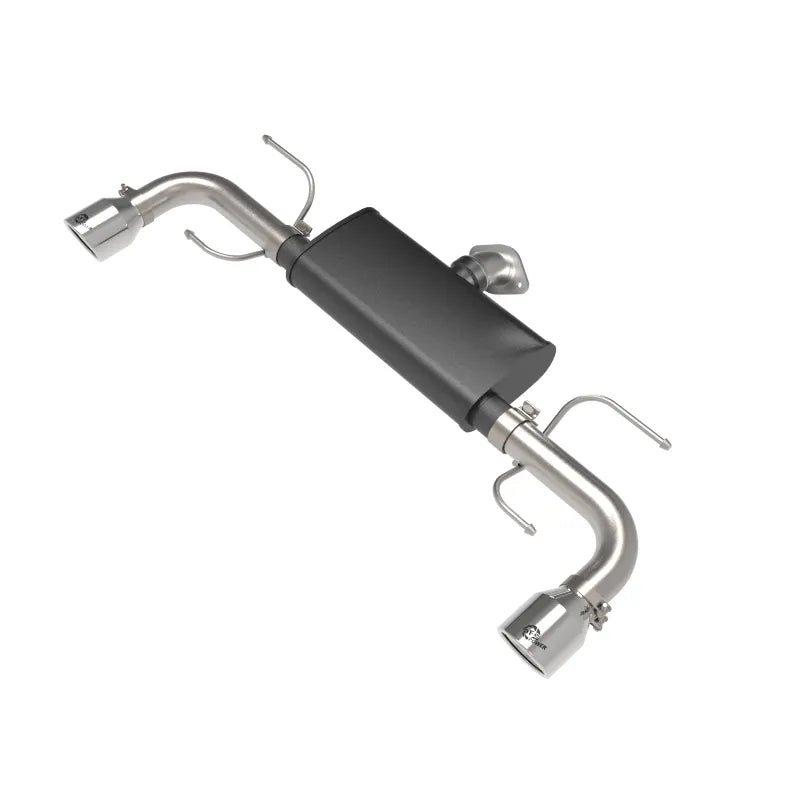 aFe polished axle-back exhaust