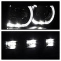 SPYDER headlights close-up