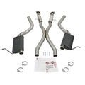 aFe cat-back exhaust detail