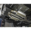aFe cat-back exhaust close-up