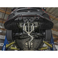 aFe cat-back exhaust detail