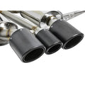 aFe cat-back exhaust detail