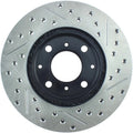 Stoptech auto part close-up