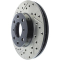 Stoptech auto part installed view