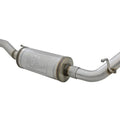 aFe cat-back exhaust installed view