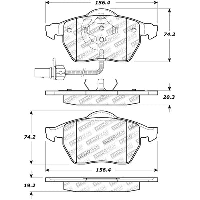 Stoptech auto part