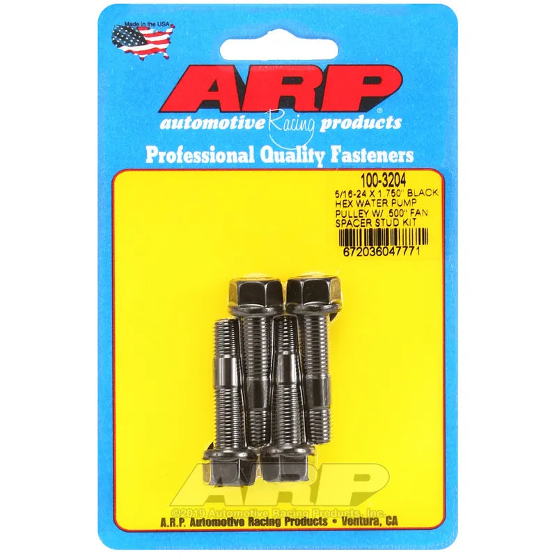 ARP black spacers