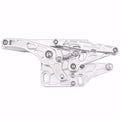 1965-1966 Mustang Hood Hinge Kit - Air Frame - Fiberglass - Natural