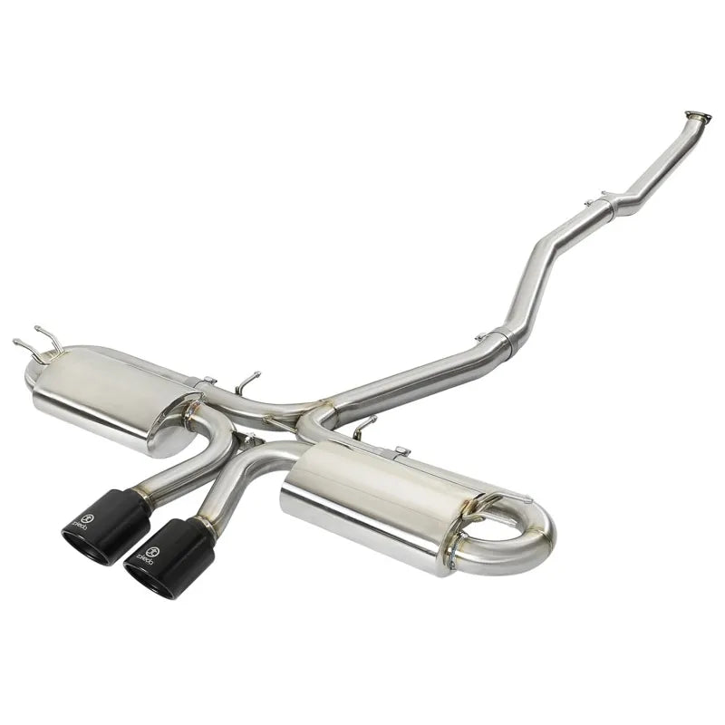 aFe black cat-back exhaust