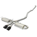 aFe black cat-back exhaust