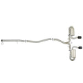 aFe cat-back exhaust close-up