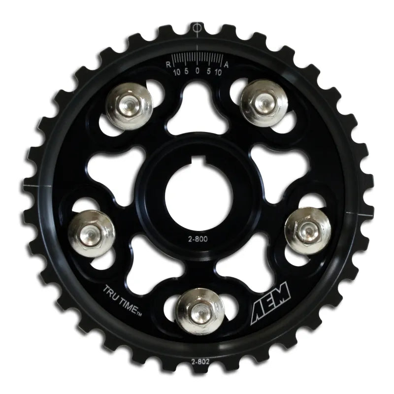 AEM black auto part