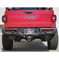 aFe cat-back exhaust detail