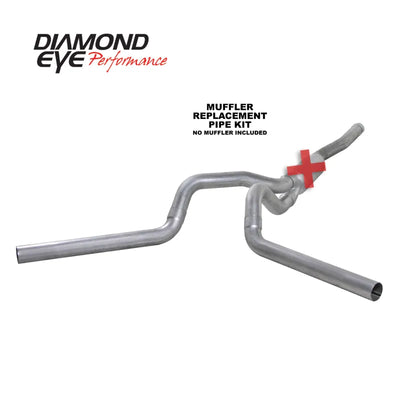 Diamond Eye Performance silver cat-back exhaust