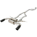 aFe cat-back exhaust detail