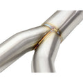 aFe cat-back exhaust close-up
