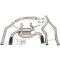 aFe cat-back exhaust installed view