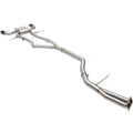 aFe cat-back exhaust close-up
