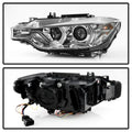 SPYDER headlights close-up