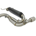 aFe cat-back exhaust detail